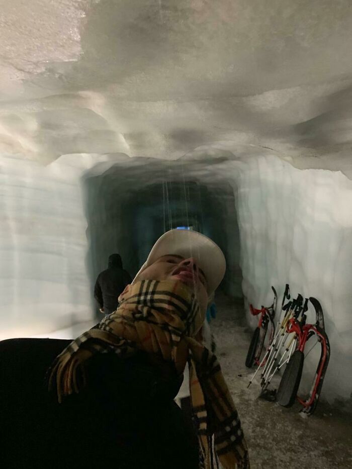 Today I Drank Straight From An Icelandic Glacier. The Finest Of H20