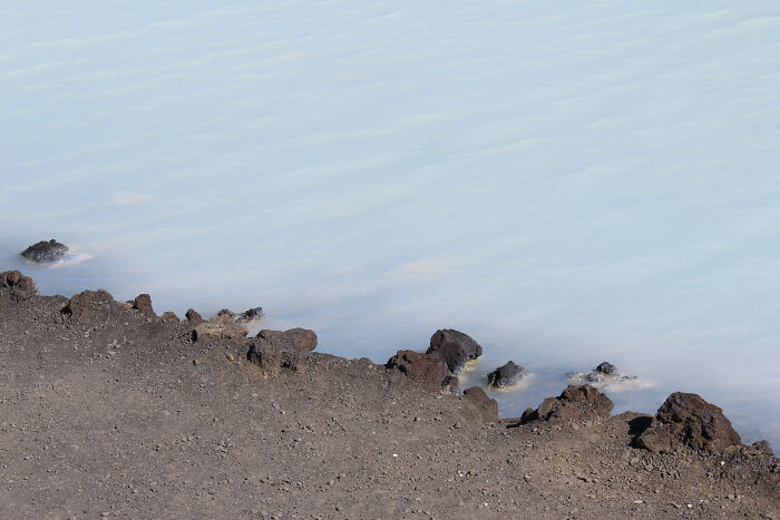The Water At The Blue Lagoon In Iceland Looked Like CGI