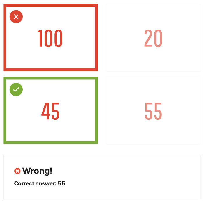 No-One Gets The Correct Answer