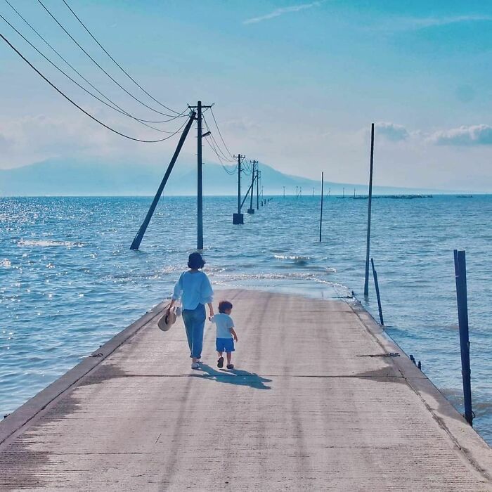 Nagabeta Seabed Road - Japan
