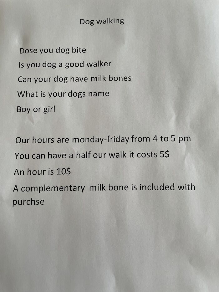 Neighbors' Kid Started A New Business And I'm His First Customer