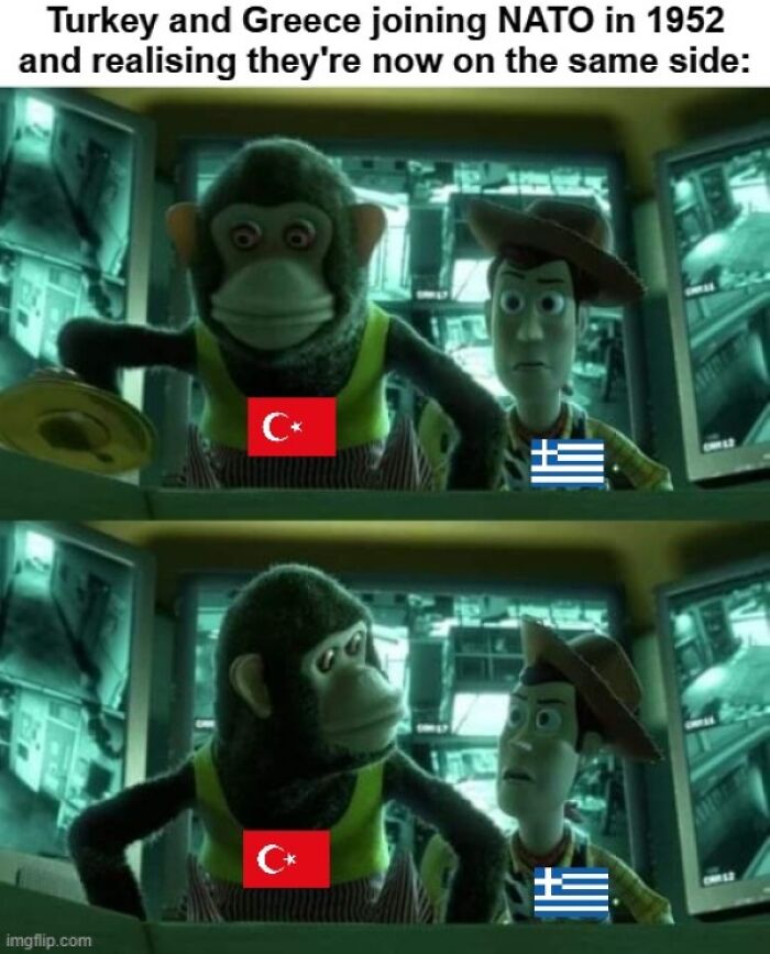 Alright, Who Put Turkey's Seat Next To Greece's?
