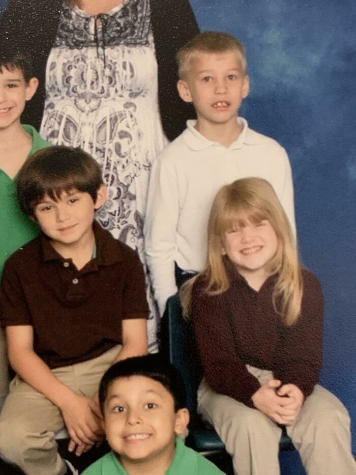 That Girl Is Me, Smiling So Much Cause I Was Next To My Crush