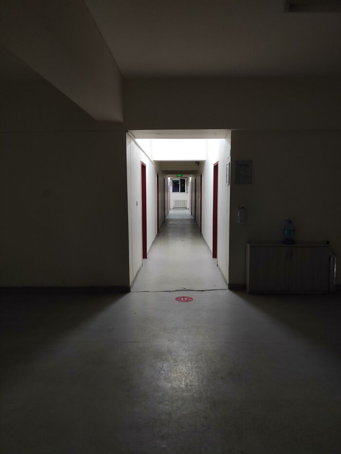 My Dorm's Hallway
