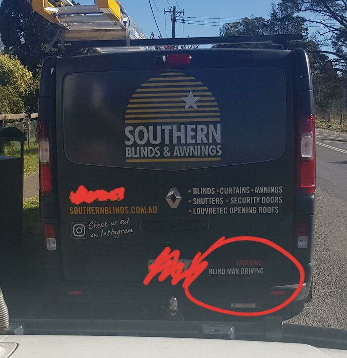 Window Coverings, And A Sense Of Humour