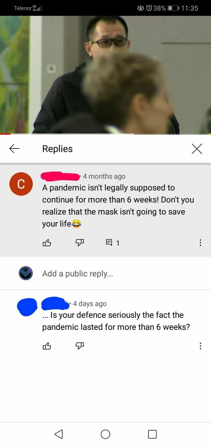 Covid-19 After 6 Weeks Is Illegal