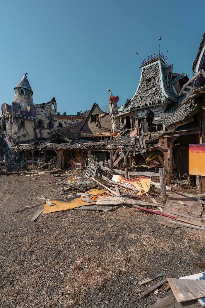 Wild Bills Abandoned Haunted House. Bill Built This Place All By Hand
