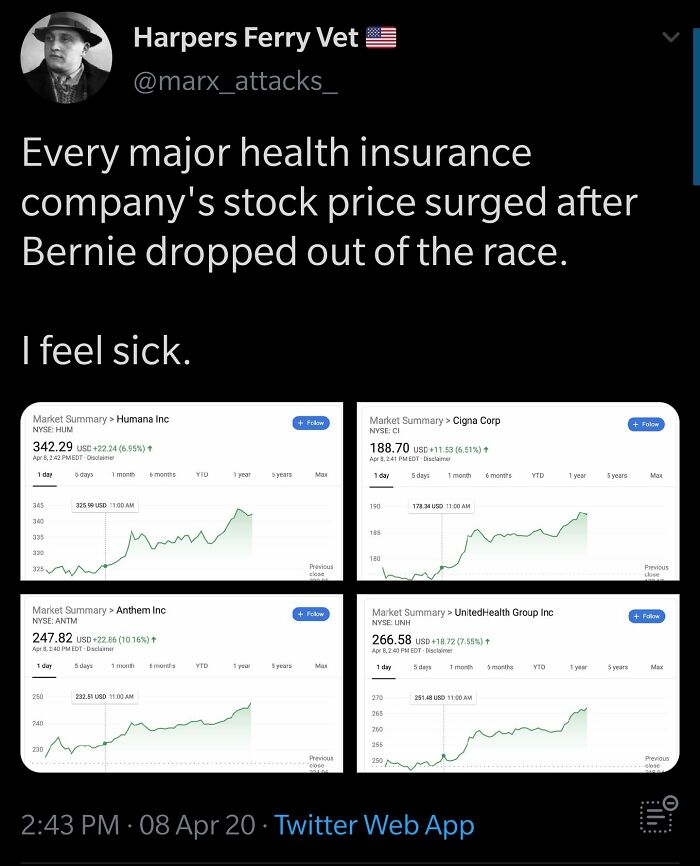 Don't Get Sick Tho. You Can't Afford That Shit.