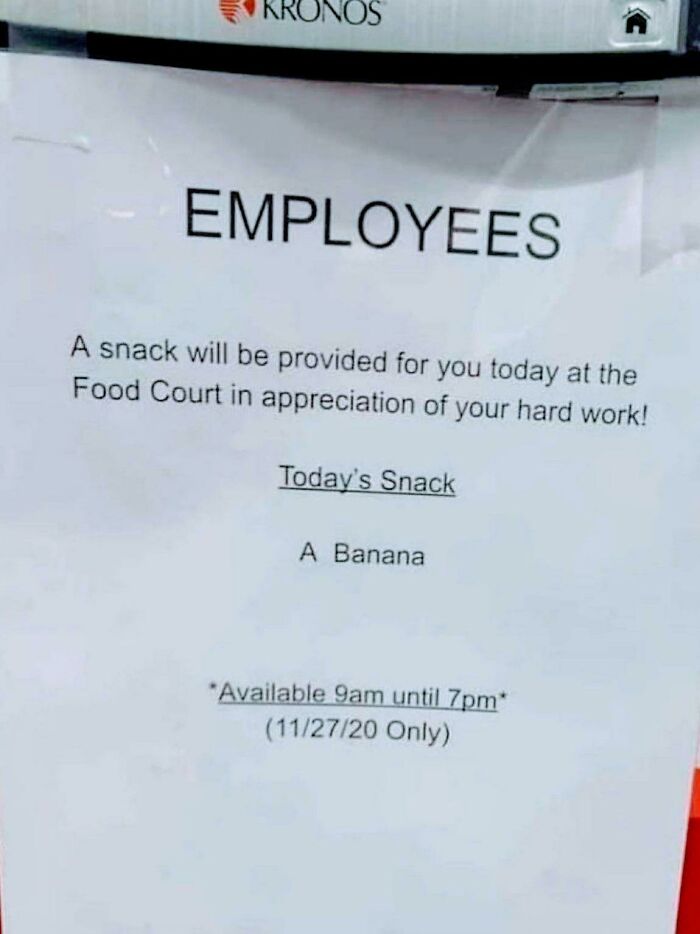 Thanks For Recognizing Our Hard Work