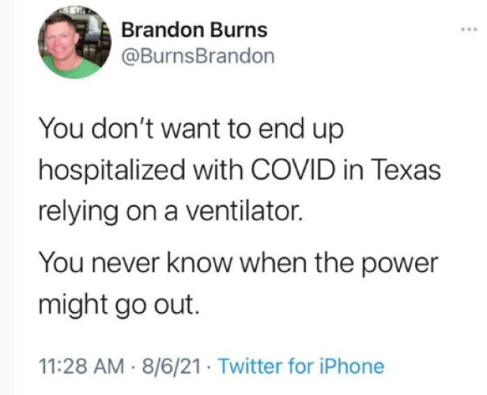 You Never Know When The Power Go Out