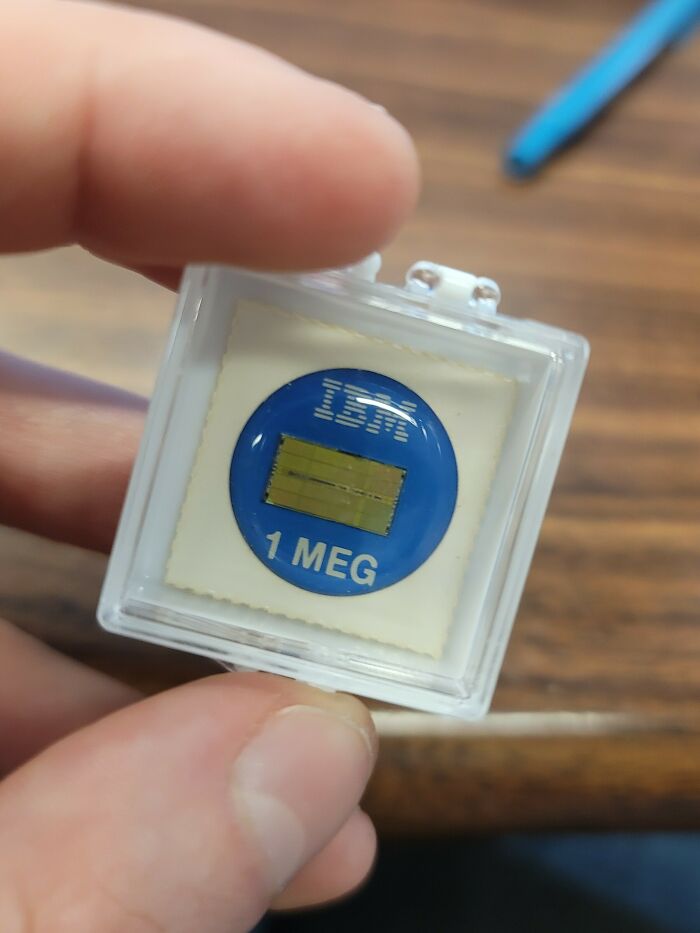 Found This Old Memory Module At Work Today