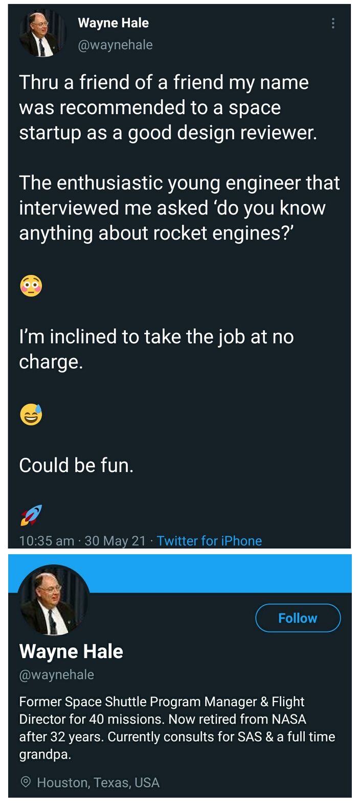 Asking A Veteran Nasa Propulsion Engineer If He Knows Anything About Rockets