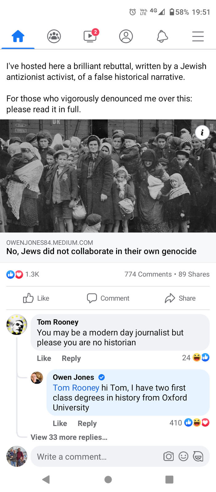 Always Nice To See People Immediately Proven Wrong