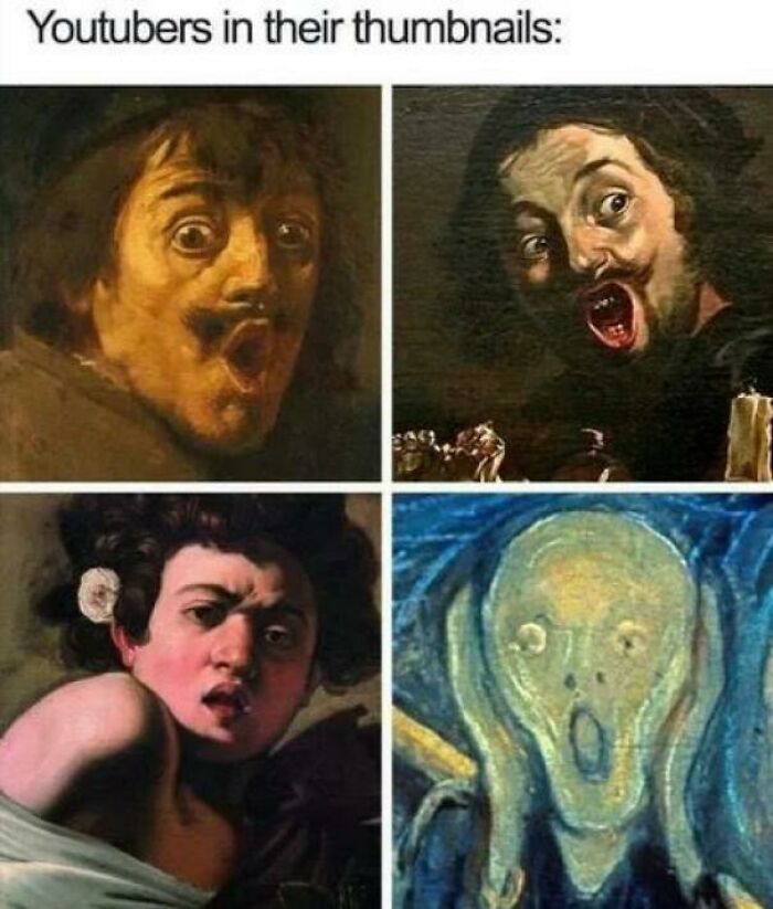 Youtubers Thumbnails These Days