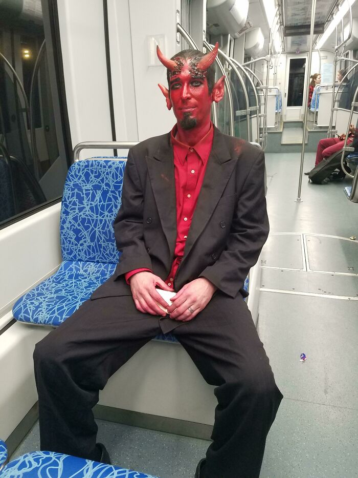 Found Satan On A Train