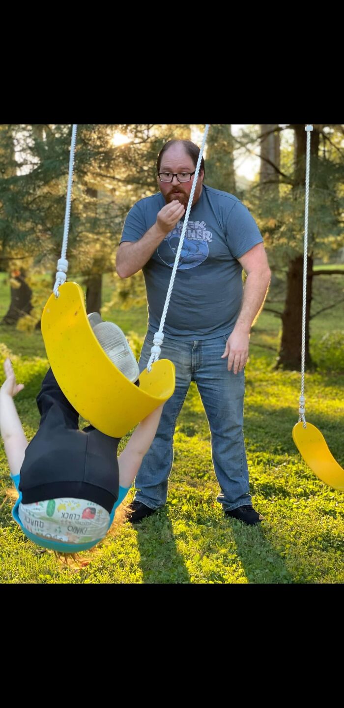 To Play With My Boy On The Swings