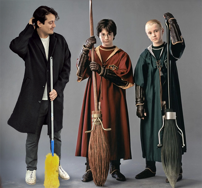 I Photoshop Myself Into Random Pictures When I Get Bored At Work