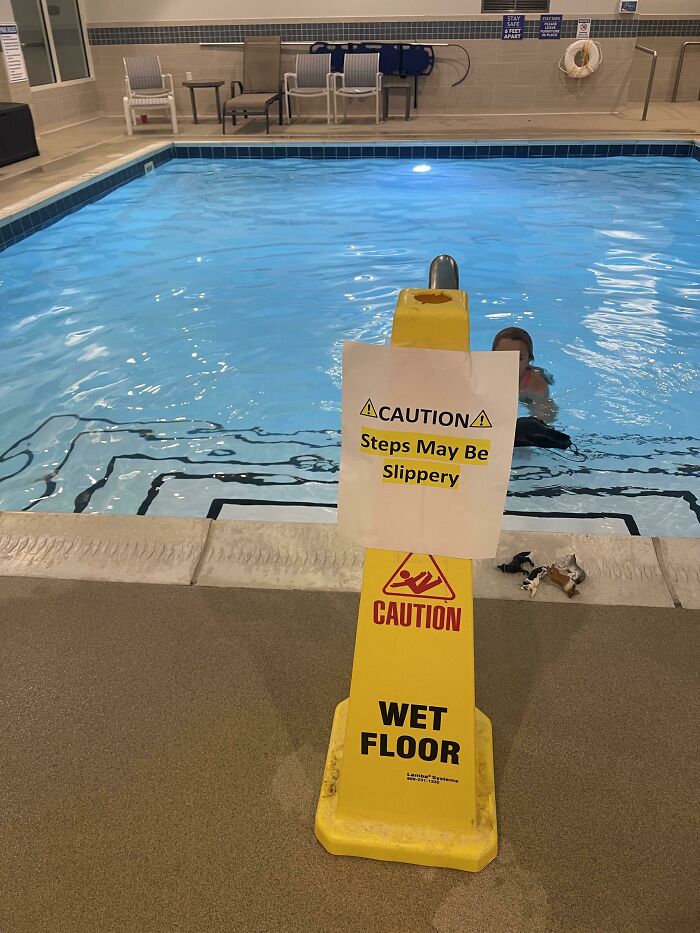 Do They Really Need A Sign To Make This Point?