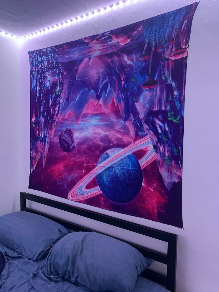 I Let My Parents Hang My New Tapestry And...