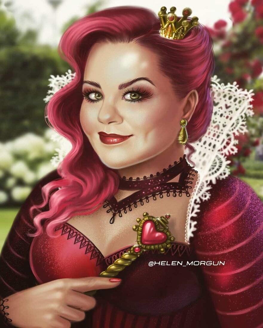 Melissa McCarthy As Queen Of Hearts