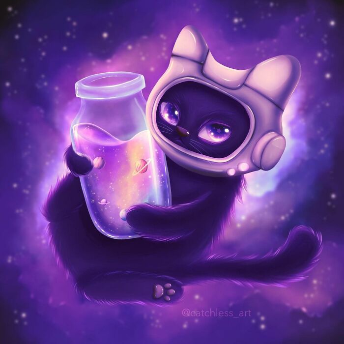 I Create Cute Glowing Monsters From Outer Space (28 Pics)
