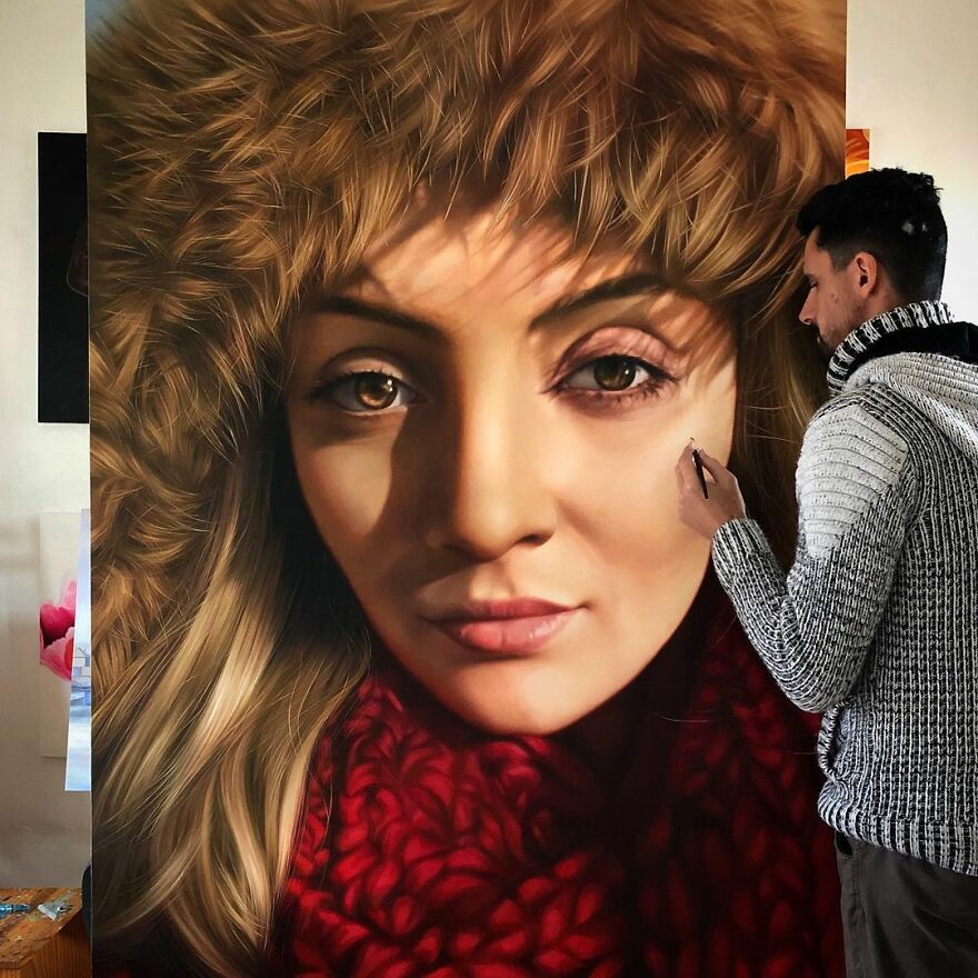 Brazilian Artist Creates Oil Paintings That Look Like Photographs (45 Pics)