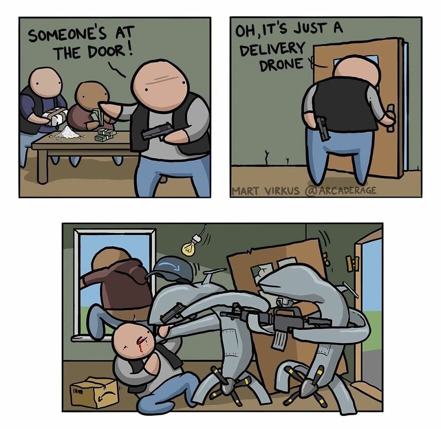 67 New Hilarious Comics By 'Arcade Games' With Extreme Dark Humor