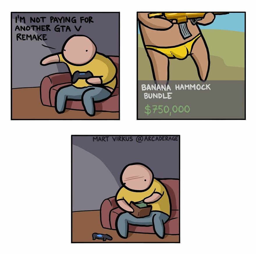 67 New Hilarious Comics By 'Arcade Games' With Extreme Dark Humor