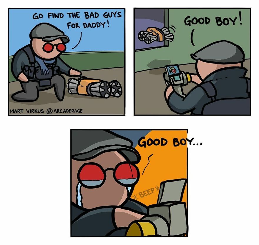 67 New Hilarious Comics By 'Arcade Games' With Extreme Dark Humor