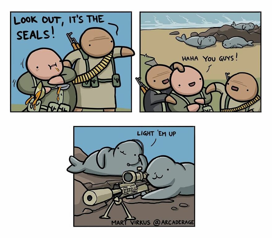 67 New Hilarious Comics By 'Arcade Games' With Extreme Dark Humor