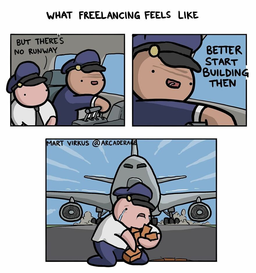 67 New Hilarious Comics By 'Arcade Games' With Extreme Dark Humor