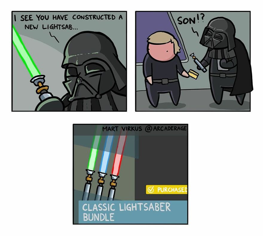 67 New Hilarious Comics By 'Arcade Games' With Extreme Dark Humor