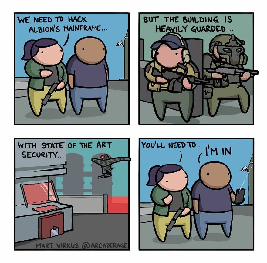 67 New Hilarious Comics By 'Arcade Games' With Extreme Dark Humor