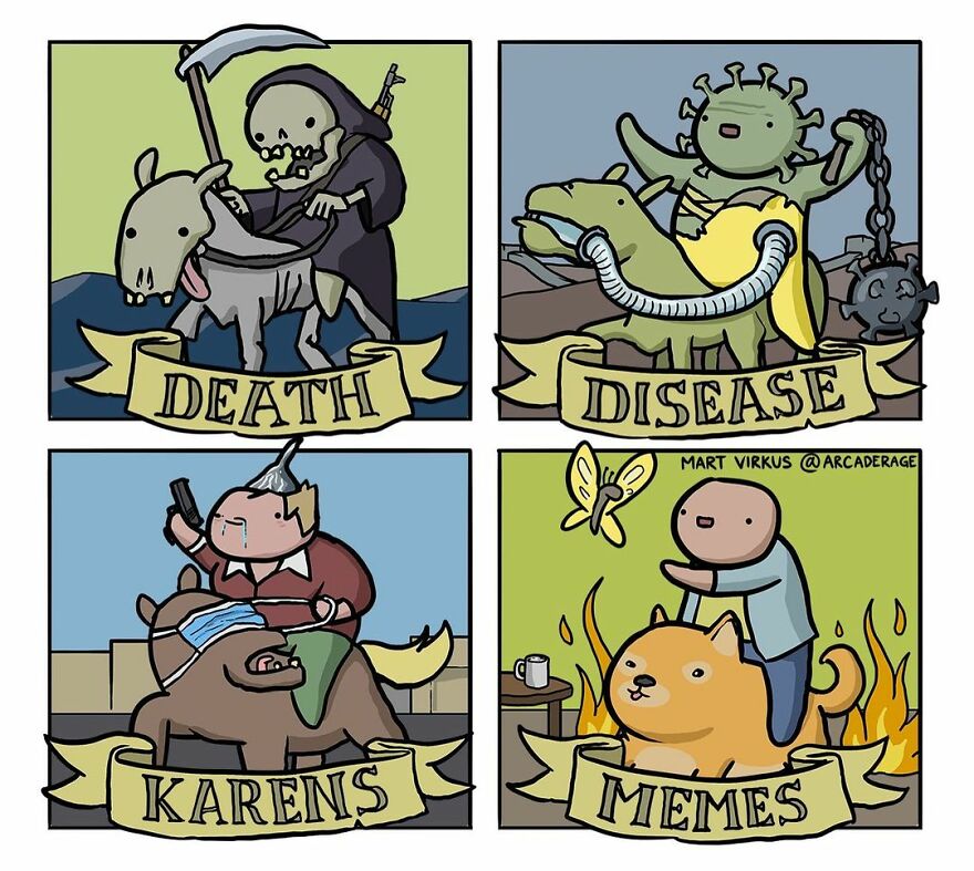 67 New Hilarious Comics By 'Arcade Games' With Extreme Dark Humor