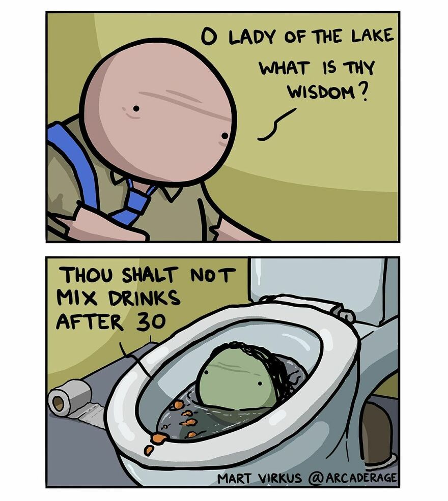 67 New Hilarious Comics By 'Arcade Games' With Extreme Dark Humor