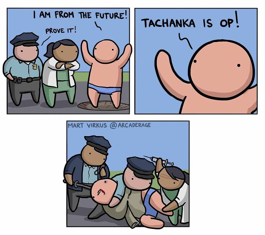 67 New Hilarious Comics By 'Arcade Games' With Extreme Dark Humor