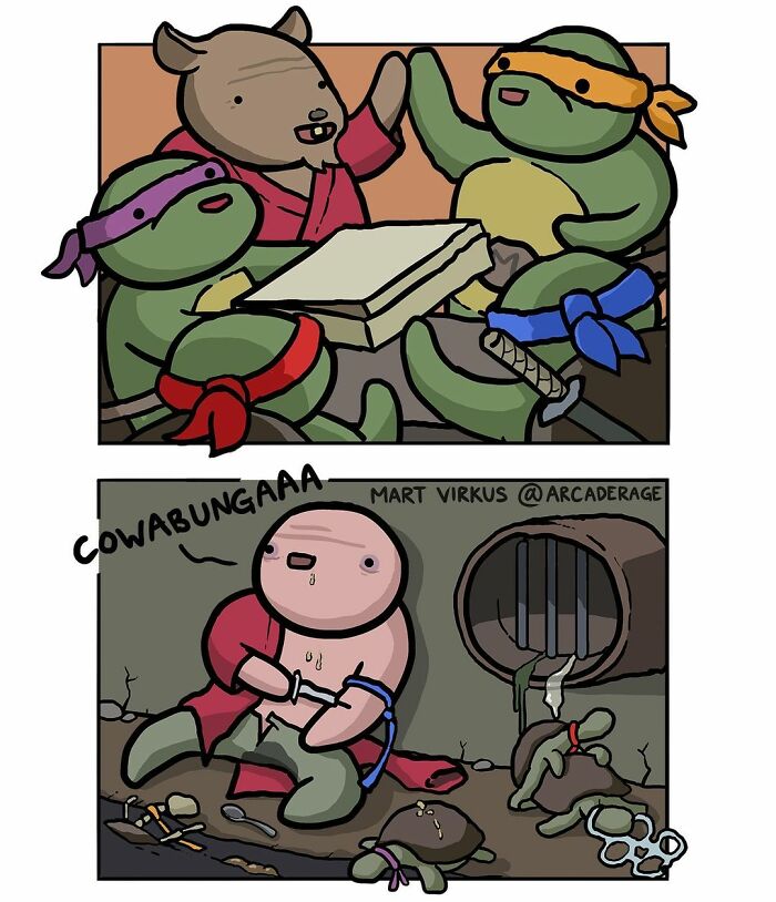 Hilariously Twisted And Extremely Dark Comics By “Arcade Rage” (30 New Pics)