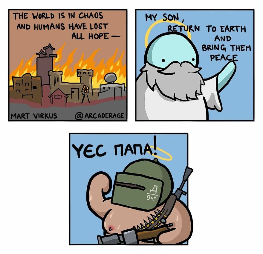 67 New Hilarious Comics By 'Arcade Games' With Extreme Dark Humor