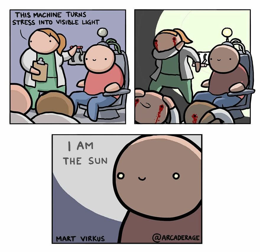 67 New Hilarious Comics By 'Arcade Games' With Extreme Dark Humor