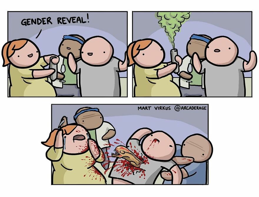 67 New Hilarious Comics By 'Arcade Games' With Extreme Dark Humor