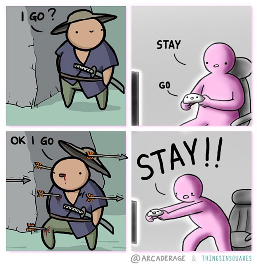 67 New Hilarious Comics By 'Arcade Games' With Extreme Dark Humor