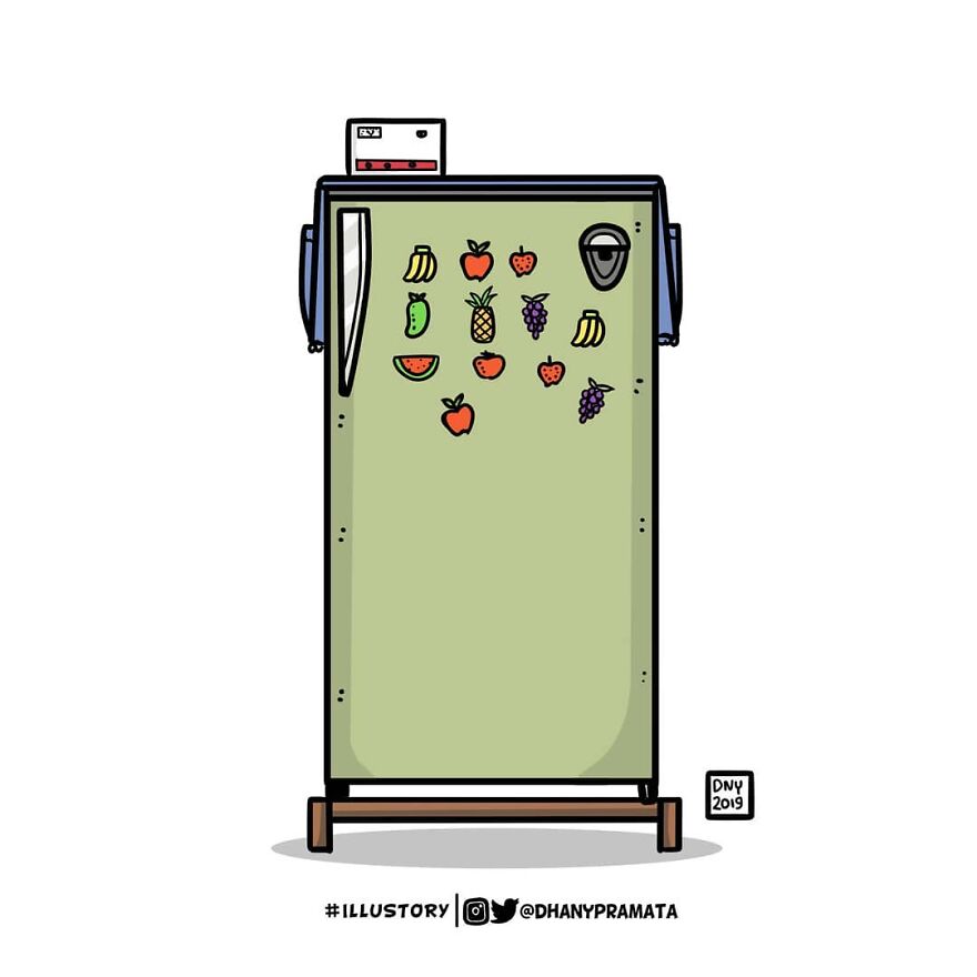 Having A Collection Of Refrigerator Magnets