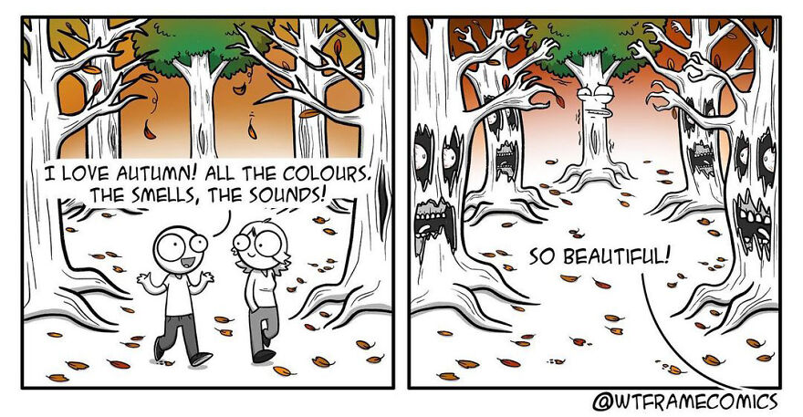 Hilarious Comics With Unexpected Endings By "What The Frame Comics"