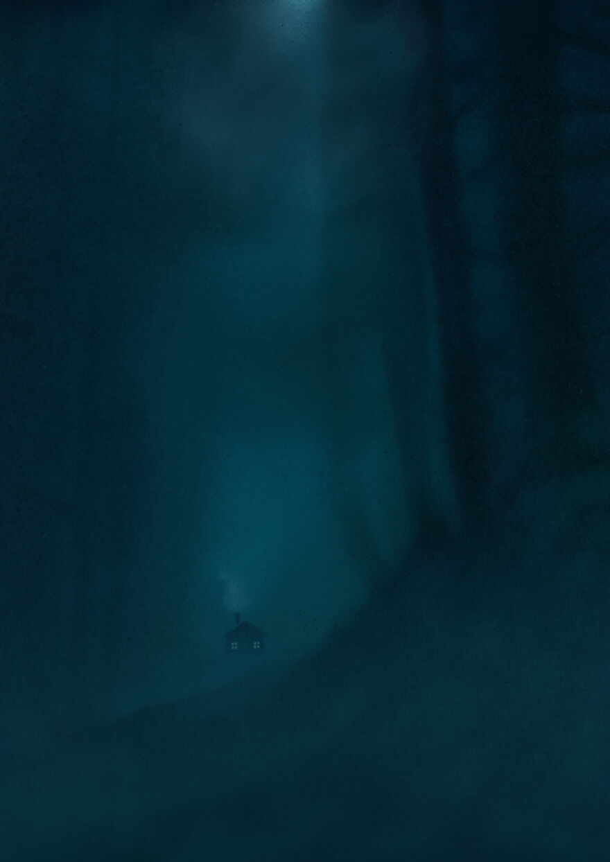 I Visualized Solitude Through Some Drawings