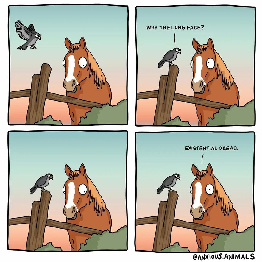 Artist Uses Animals In His Comics To Make Reflections On Life (60 Pics)