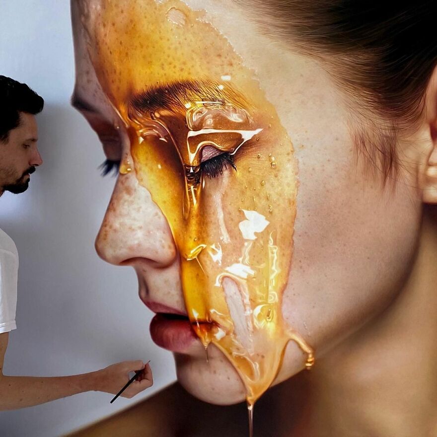 Brazilian Artist Creates Oil Paintings That Look Like Photographs (45 Pics)