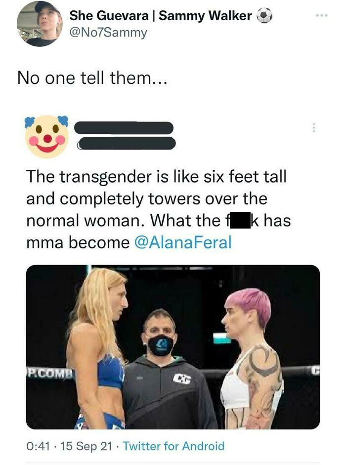 The Shorter Woman Is Actually The One Who Is Trans