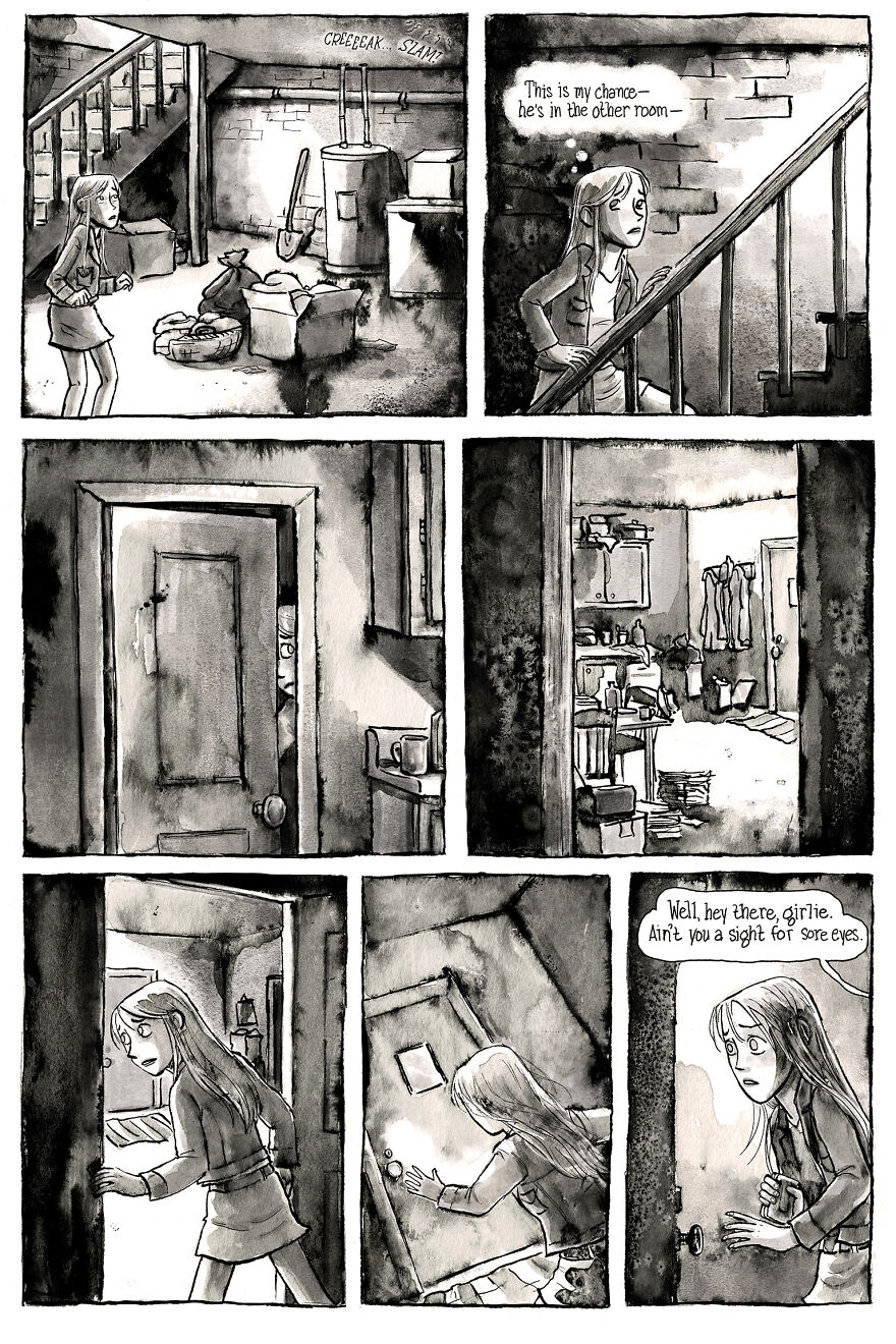 I&rsquo;m Creating A Dark Comic Series That&rsquo;s Full Of Creepy Small-Town Secrets (Part 3 Of My Horror Webcomic)
