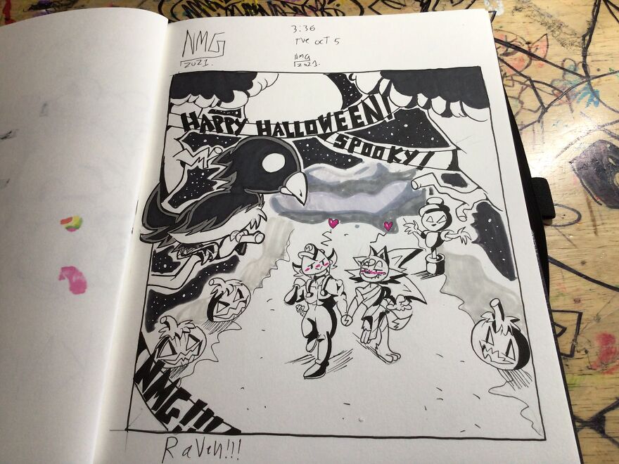 A Few Of My Inktober Drawing&hellip; There Not In Order.
