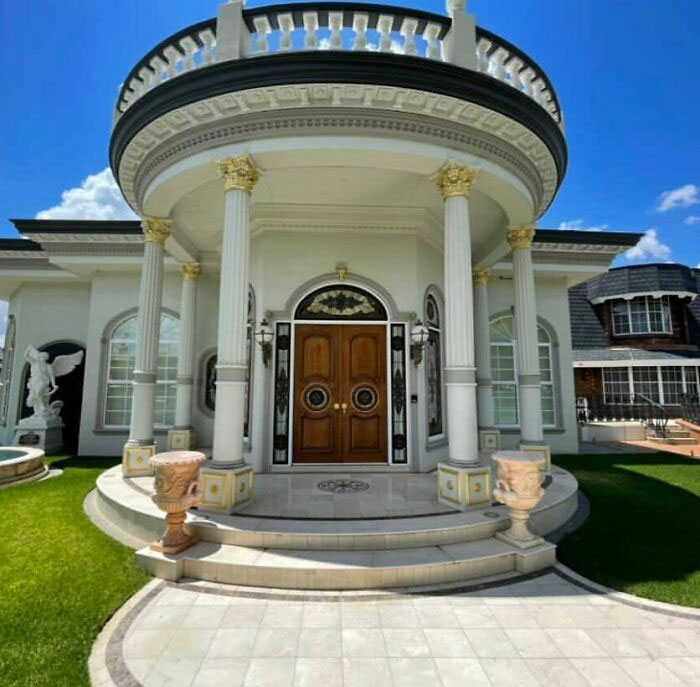 And On The Eighth Day, The Awlmitey Created Faux Neo Baroque Open Roller Disco Porticos